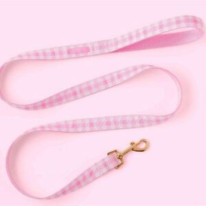 Stoney Clover Lane x Target M/L pink plaid pet leash